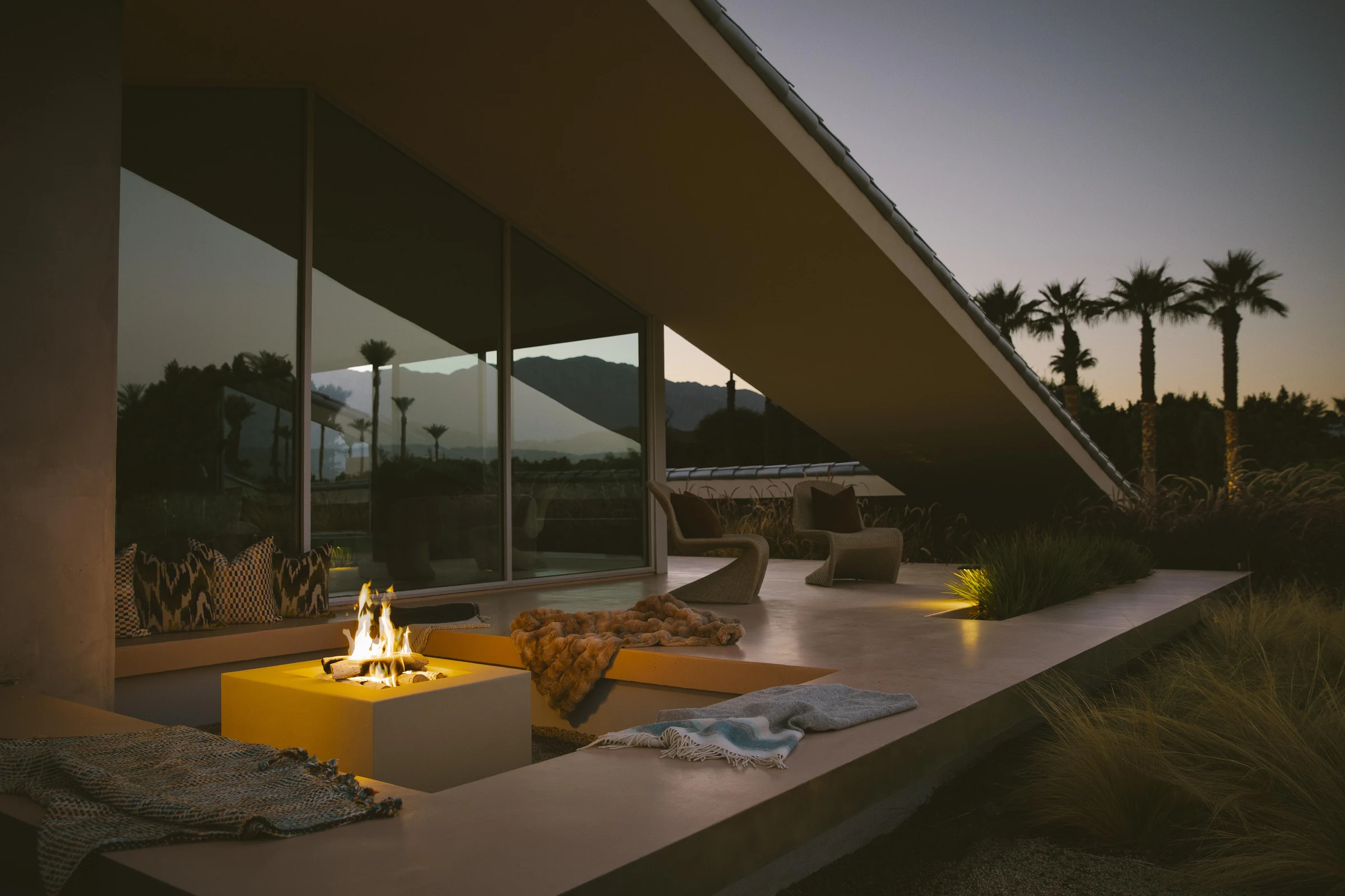 The Dreamer Estate architectural pool composition